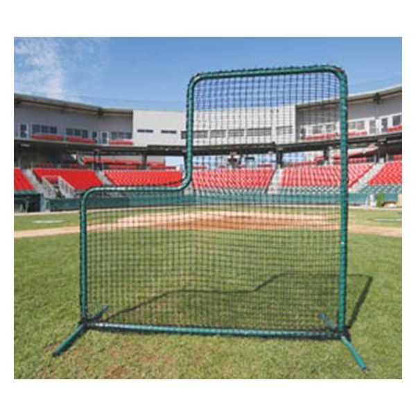 ProMounds Deluxe 7'x7' Baseball L-Screen Frame & Net