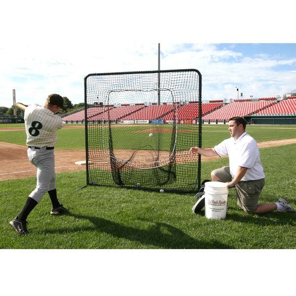 ProMounds Premium Batting Sock Frame & Net, 7'x7'