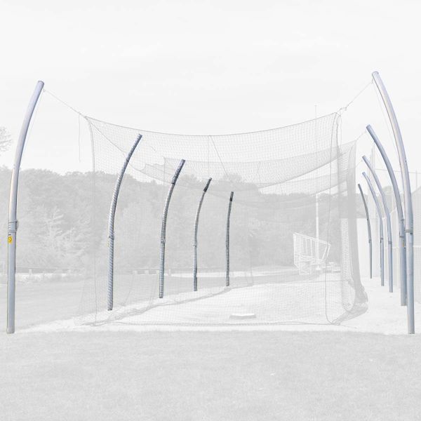 Jaypro 70' Professional Outdoor Batting Cage Tunnel Frame, PROTF-70 