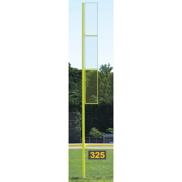 Jaypro 20'H Baseball Foul Poles, BBCFP-20  (pair)