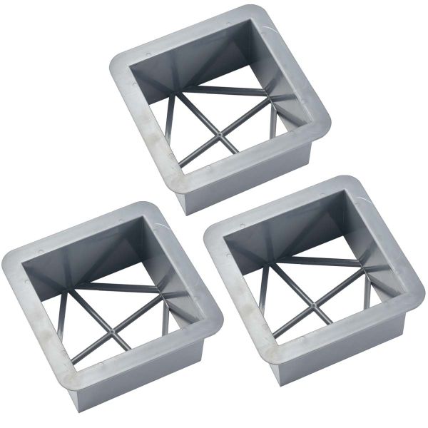 Soft Touch Set/3 Base Replacement Ground Mounts