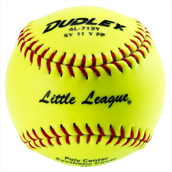 Dudley 11" SY11 47/375 Fastpitch Little League Synthetic Softballs, dz