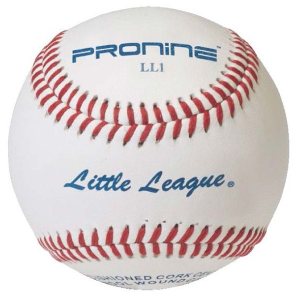 Pro Nine LL1 Official Little League Baseballs, dz