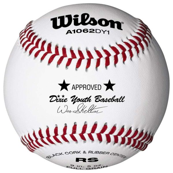 Wilson A1062BDY1 Dixie Youth Baseballs, dz