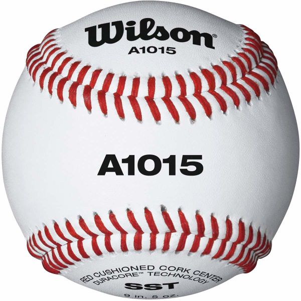 Wilson A1015BSST Official League Baseballs w/NOCSAE, dz