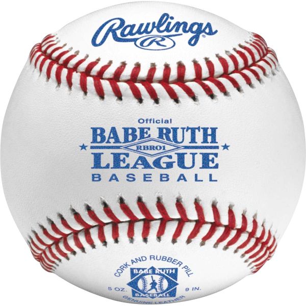 Rawlings RBRO1 Babe Ruth Competition Baseballs, dz