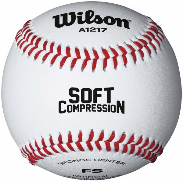 Wilson WTA1217B Soft Core Youth Baseballs, dz