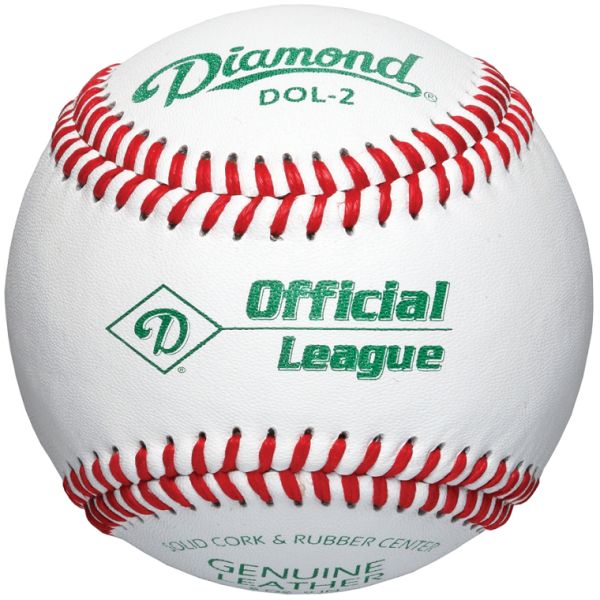 Diamond DOL-2 Official League Practice Baseballs, dz