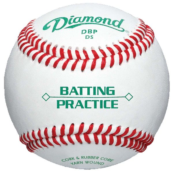 Diamond DBP Batting Practice Baseballs, dz