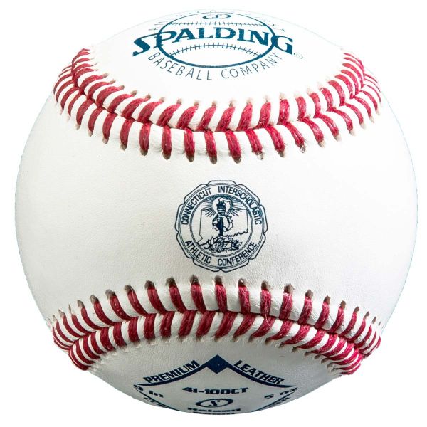 Spalding TF-Pro, CT CIAC Baseballs w/ NOCSAE Stamp, dz 