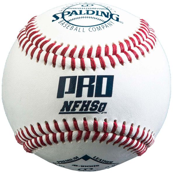 Spalding Pro NFHS Baseballs, 41-100HS, dz w/NOCSAE Stamp