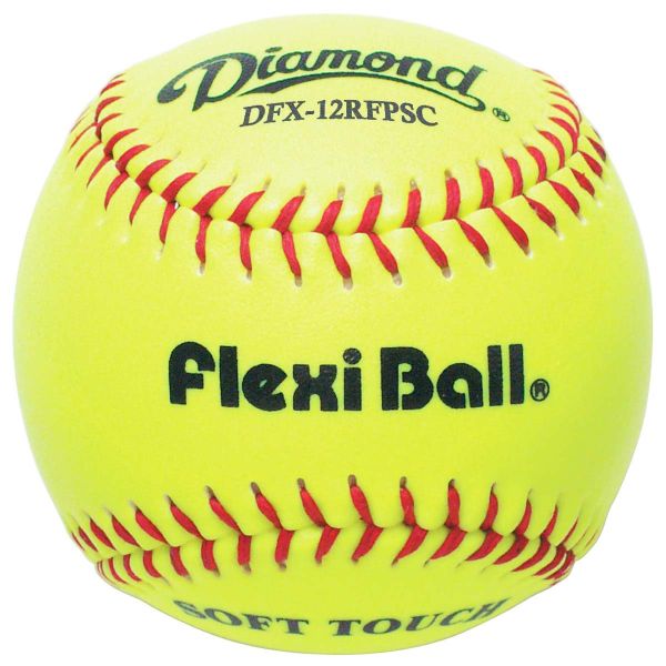 Diamond 12" DFX-12RFPSC Flexi Ball Synthetic Softballs, dz