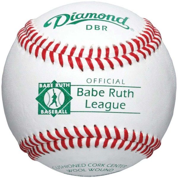 Diamond DBR Babe Ruth Tournament Baseballs, dz