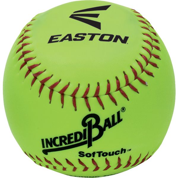 Easton 11" Incrediball Neon SofTouch Training Softball, A122604T , ea