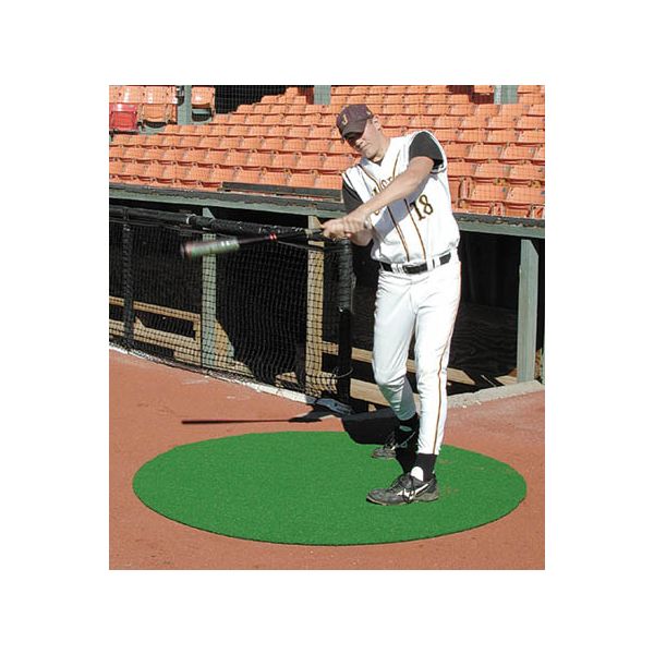 6' dia. (Pair) On-Deck Circle Turf Mats