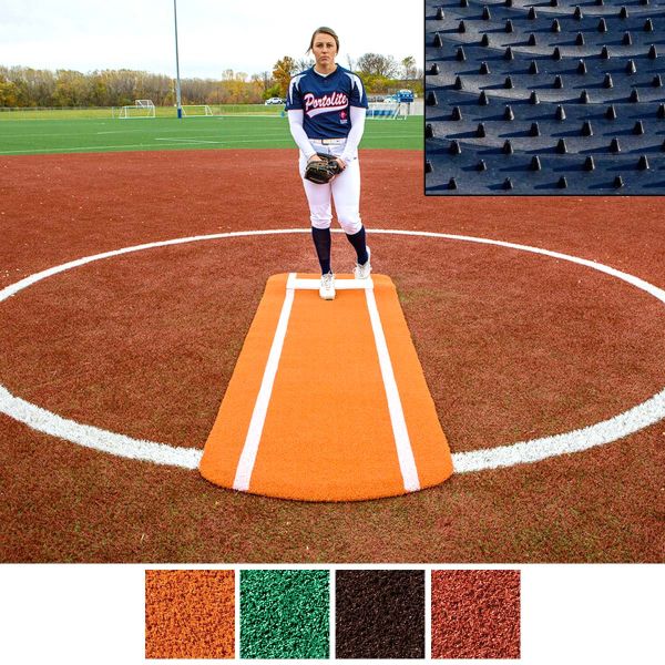 Portolite Pro Spiked Fastpitch Pitching Mat
