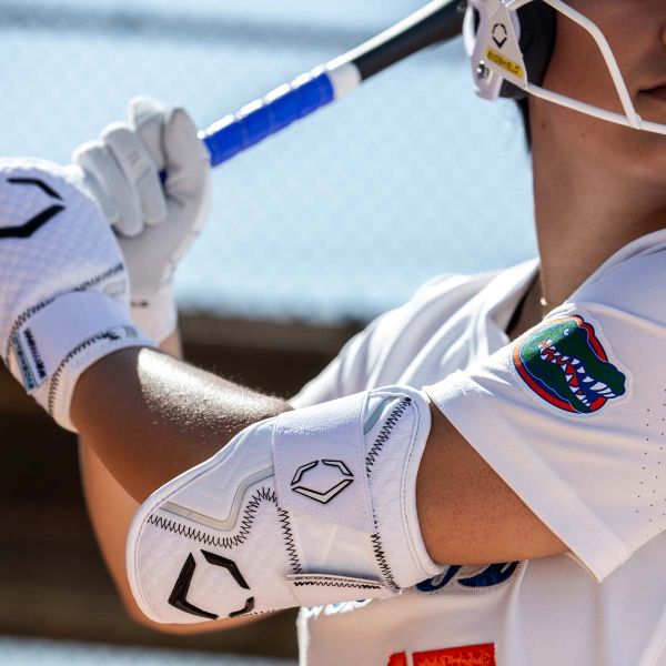 Evoshield Pro-SRZ 2.0 Double-Strap Elbow Guard - White