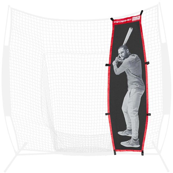 POWERNET Andrelton Simmons Stand In Batter for Pitching Net