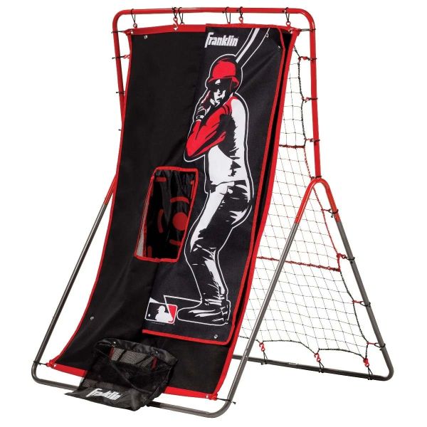 Franklin MLB® 55" Switch-Hitter Pitching Target and Rebounder