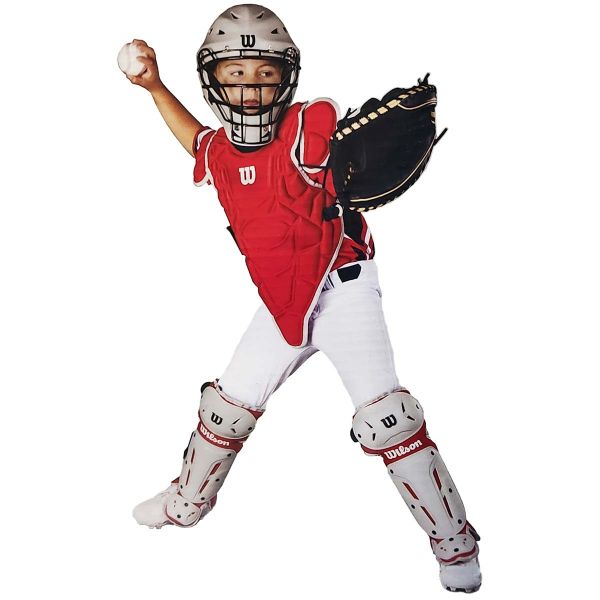 k.catcher.2  EZ Gear 2.0 Catcher's Gear Kit | Wilson Sporting Goods