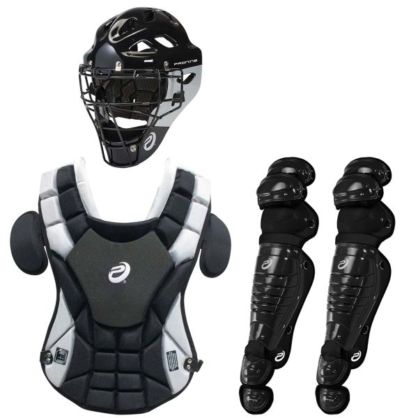 Pro Nine ProLine Catcher's Gear Boxed Set, Youth & Intermediate