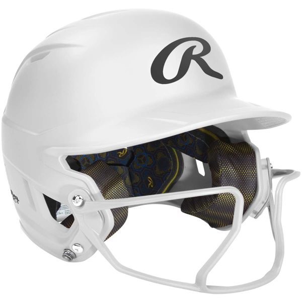 Rawlings Mach Fastpitch Batting Helmet with Hi-Viz Face Guard