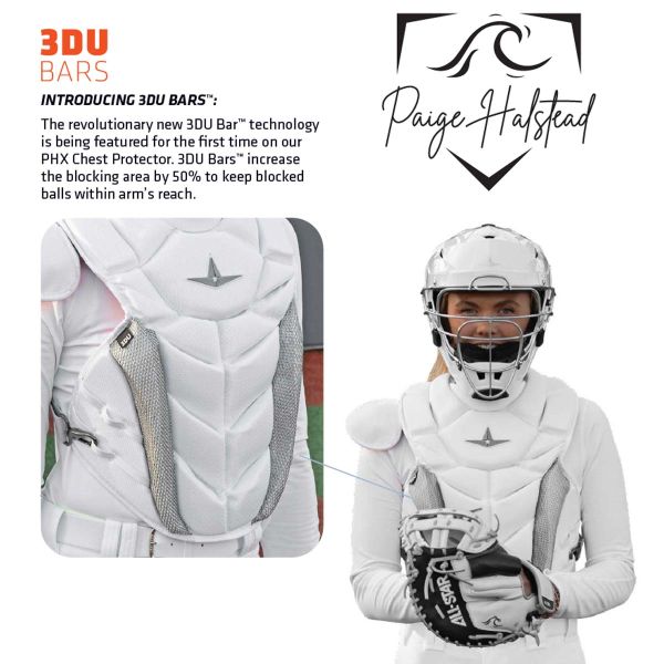All-Star PHX Paige Halstead Fastpitch Chest Protector All-Star PHX Paige Halstead Fastpitch Chest Protector