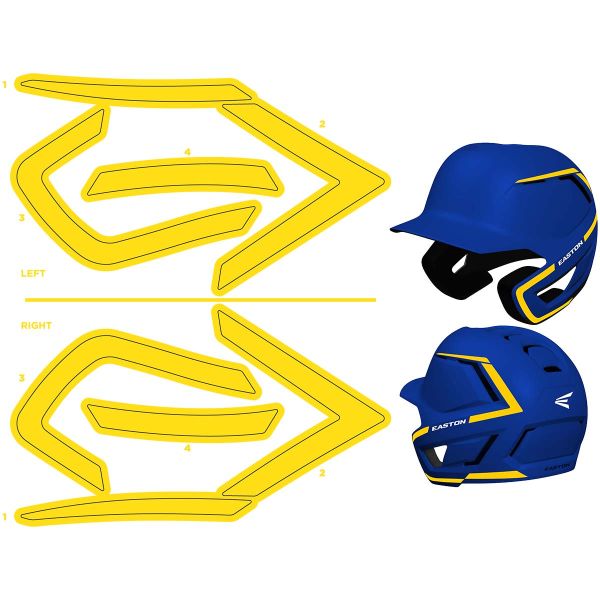 Easton Z50 Batting Helmet Decal Kit