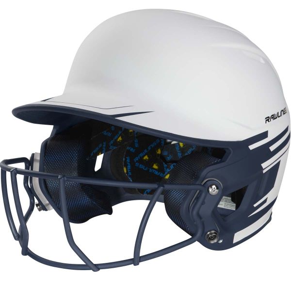 Rawlings Mach Ice Fastpitch Softball Batting Helmet w/ Faceguard