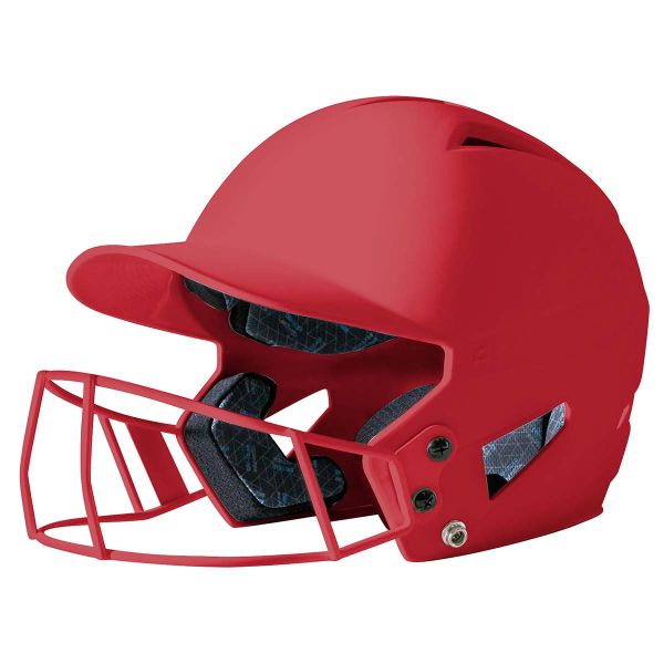 Champro HX Rise Fastpitch Matte Batting Helmet w/Faceguard