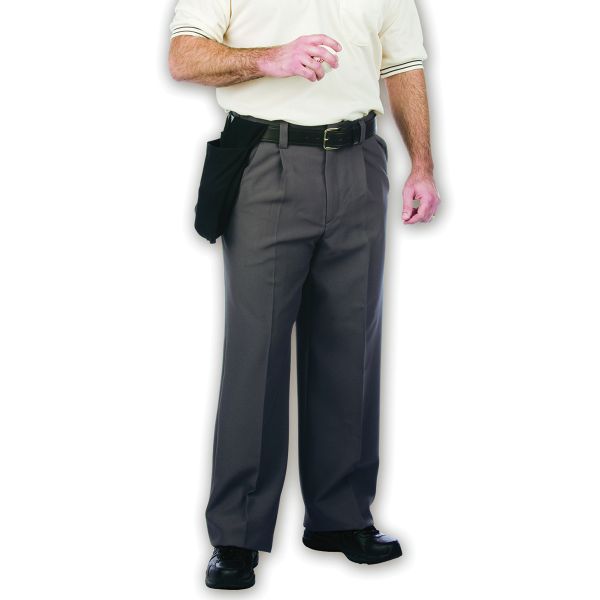 Dalco D9600 Pleat Front Umpire Pants, Charcoal