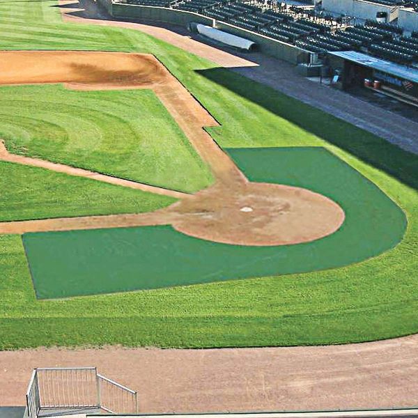 Cover Sports FieldSaver Collar Protector for Baseball & Softball Fields, Armor Mesh