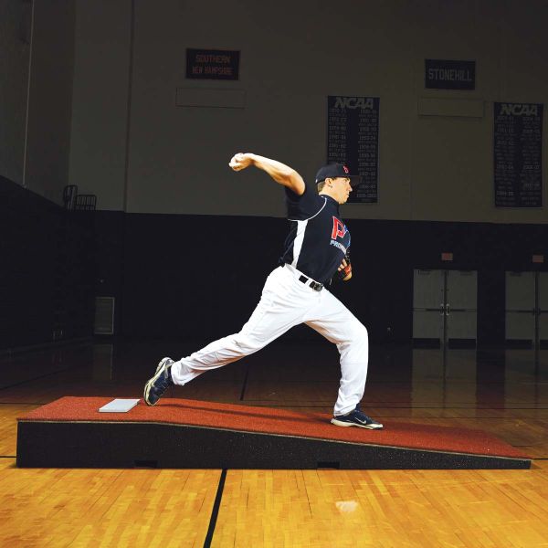 ProMounds 5'Wx9'Lx10"H Pro Portable Pitching Mound, Clay