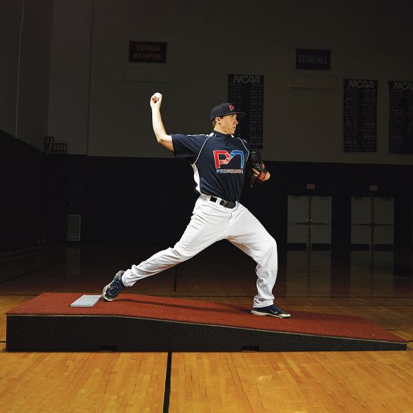 ProMounds 4'Wx9'Lx10"H Collegiate Portable Pitching Mound, Clay