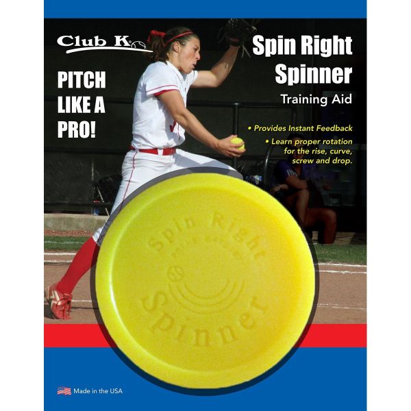 Club K Softball Spinner Pitching Training Aid