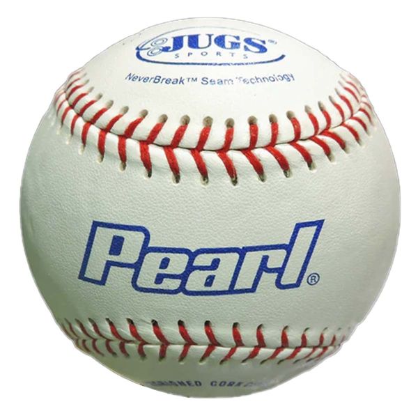 Jugs B5200 Pearl Pitching Machine Baseballs, dz