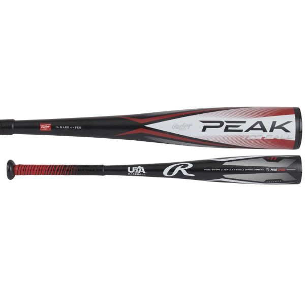 2024 Rawlings Peak -11 (2-5/8") USA Big Barrel Tee Ball Bat