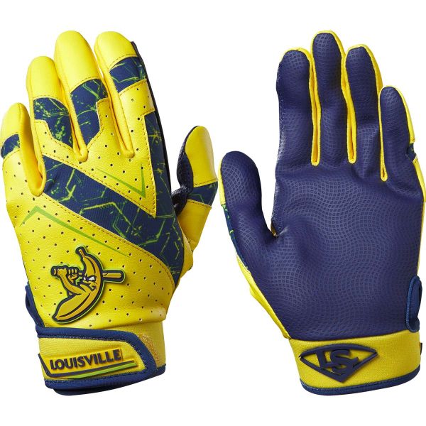 Louisville Slugger Youth Savannah Bananas Batting Gloves 