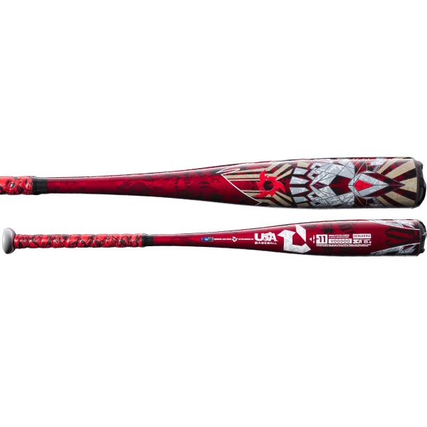 2023 DeMarini Voodoo One Piece -11 (2-5/8") USA Baseball Bat