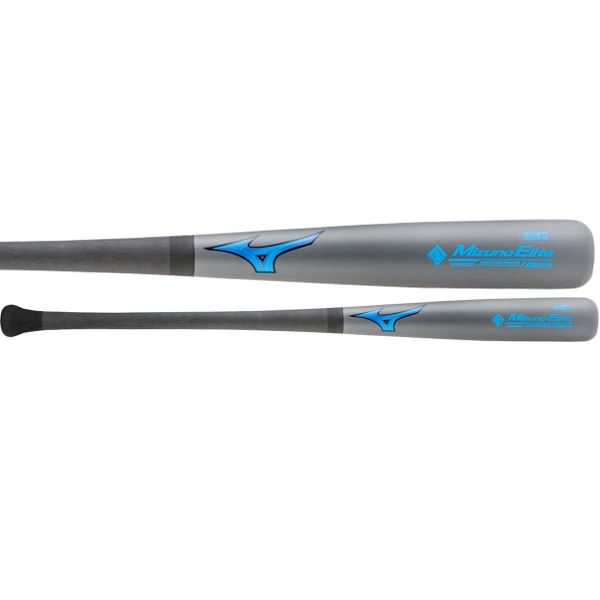 Mizuno MZMC243 Maple/Carbon Composite Baseball Bat, Gray/Blue