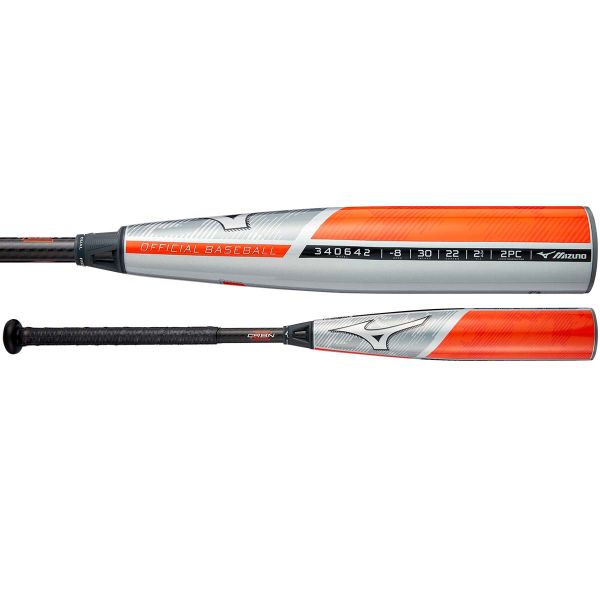 2023 Mizuno B23-CRBN2 BIG BARREL -8 (2-3/4") USSSA Baseball Bat