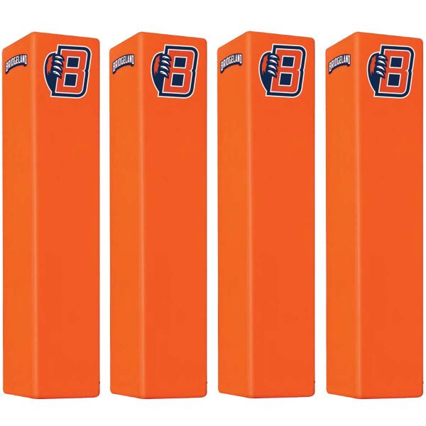 Fisher Weighted 7lb Molded Custom Printed End Zone Pylons