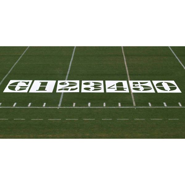 Fisher Standard Pro Style Football Field Stencil Kit