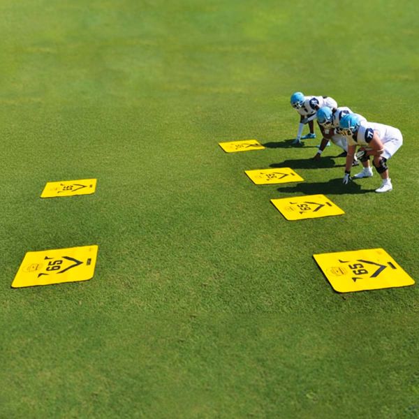 Fisher set/6 Football Player Position Mats