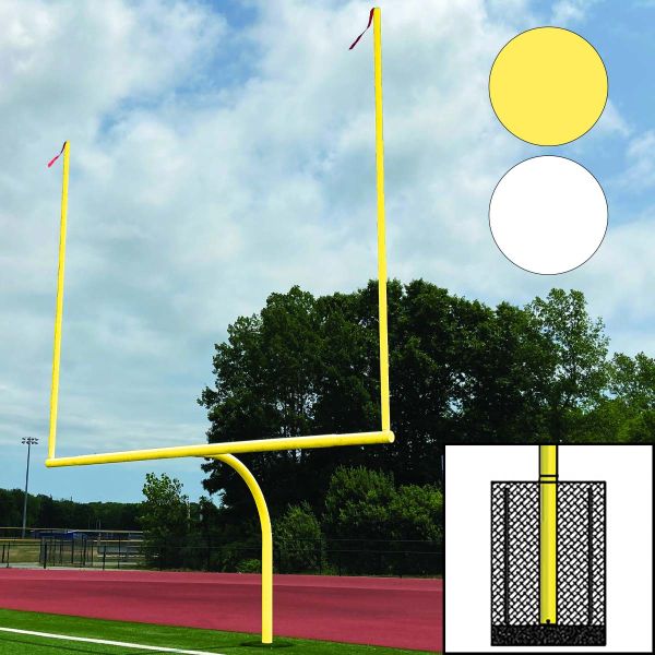 Jaypro 5-9/16" dia. College Football Goal Posts (pair)