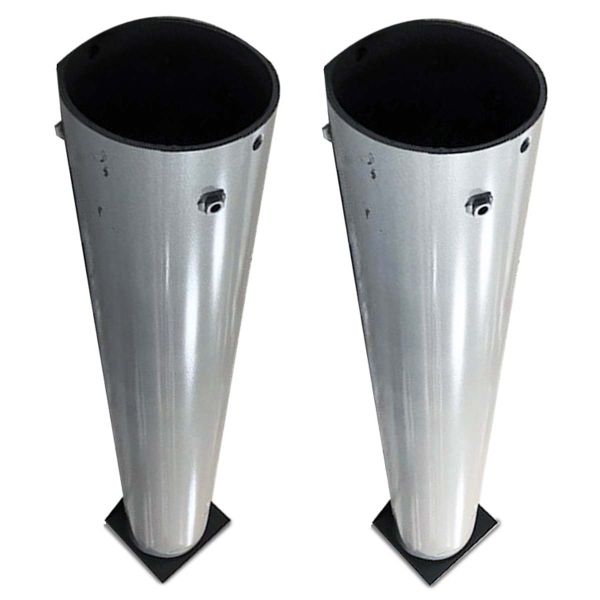 Jaypro 6-5/8" dia. Standard Ground Sleeves for MAX-1 Football Goal Posts (pair)