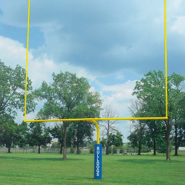 Bison Official High School Football Goal Posts, 4-1/2'' dia, YELLOW, FB45HS-SY 