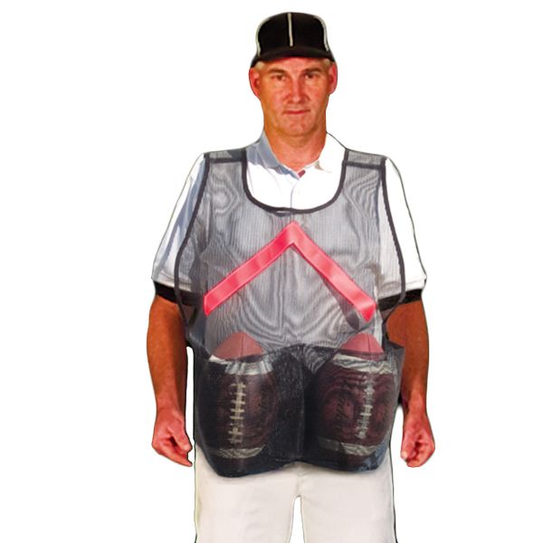 Fisher Football Ball Handler Vest, VEST2B 