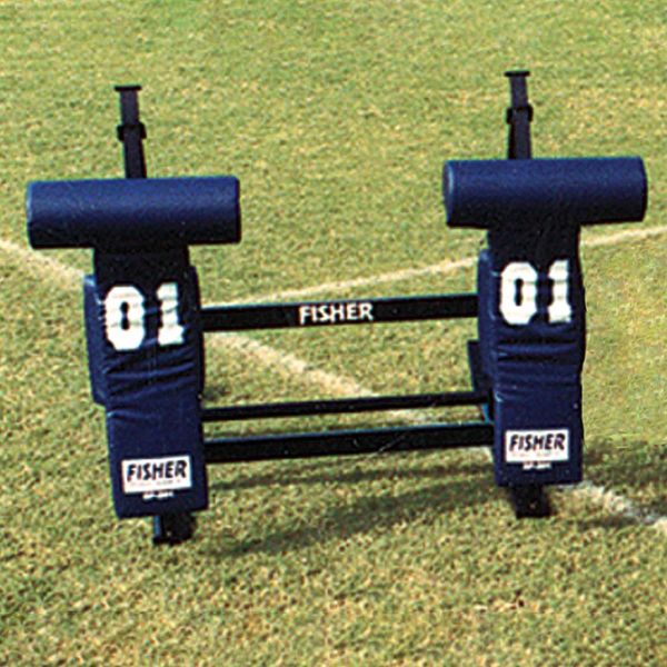 Fisher 2-Man JV Football Blocking Sled w/T-Pad 