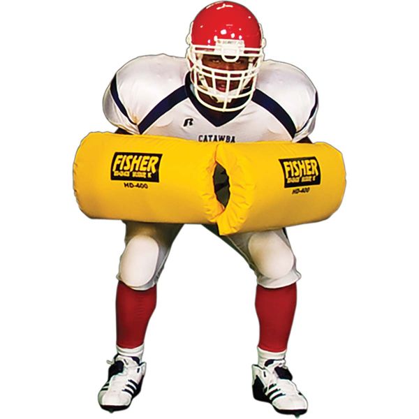 Fisher Curved Forearm Football Blocking Shields, HD400 (pr)